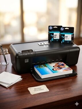 HP Deskjet D2660 Color Inkjet Printer  Compact Home Office Parts/Repair